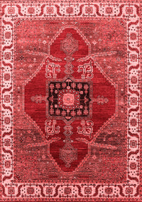 Oriental Red Industrial Rug, urb1798red