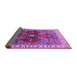 Sideview of Oriental Purple Industrial Rug, urb1798pur