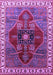 Machine Washable Oriental Purple Industrial Area Rugs, wshurb1798pur