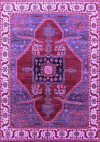 Oriental Purple Industrial Rug, urb1798pur