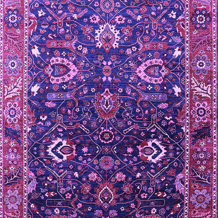 Oriental Purple Industrial Rug, urb1799pur