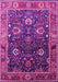 Oriental Pink Industrial Rug, urb1799pnk