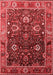 Oriental Red Industrial Area Rugs