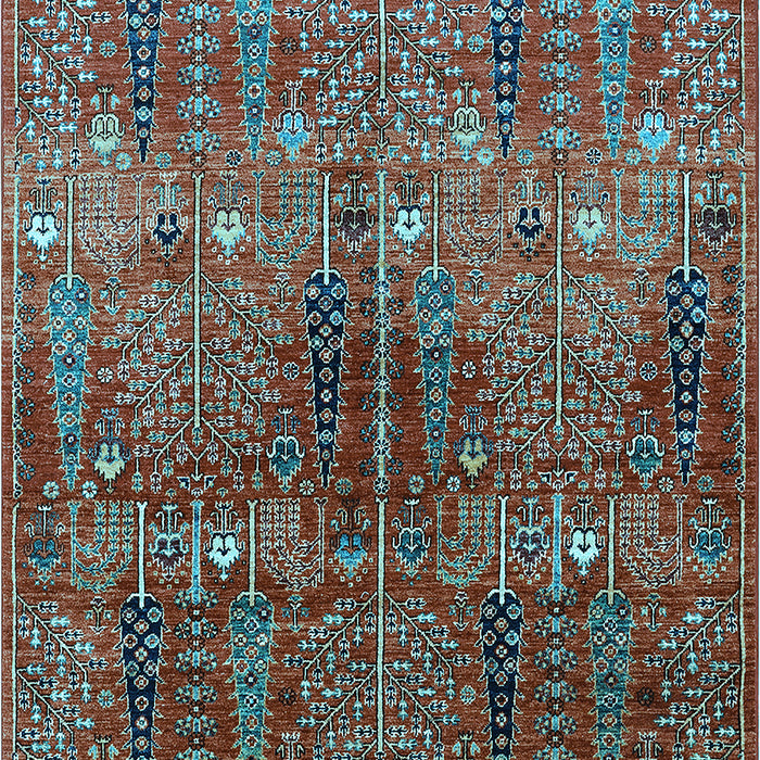 Oriental Light Blue Industrial Rug, urb1800lblu