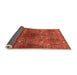 Sideview of Oriental Orange Industrial Rug, urb1800org