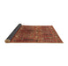 Sideview of Oriental Brown Industrial Rug, urb1800brn