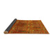 Sideview of Oriental Yellow Industrial Rug, urb1800yw