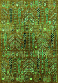 Oriental Green Industrial Rug, urb1800grn