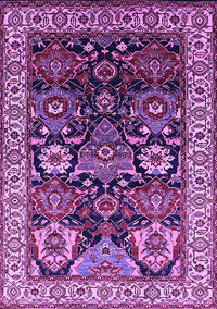 Oriental Purple Industrial Rug, urb1801pur