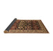 Sideview of Oriental Brown Industrial Rug, urb1801brn