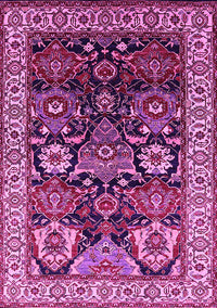 Oriental Pink Industrial Rug, urb1801pnk