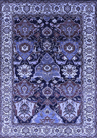 Oriental Blue Industrial Rug, urb1801blu