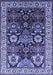 Oriental Blue Industrial Rug, urb1801blu