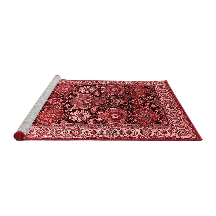 Industrial Red Washable Rugs