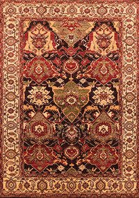 Oriental Orange Industrial Rug, urb1801org