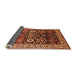 Sideview of Oriental Orange Industrial Rug, urb1801org