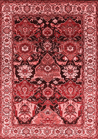 Oriental Red Industrial Rug, urb1801red