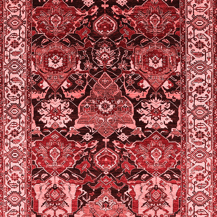 Oriental Red Industrial Area Rugs