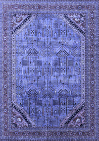 Oriental Blue Industrial Rug, urb1802blu