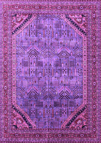 Oriental Purple Industrial Rug, urb1802pur