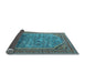 Sideview of Oriental Light Blue Industrial Rug, urb1802lblu