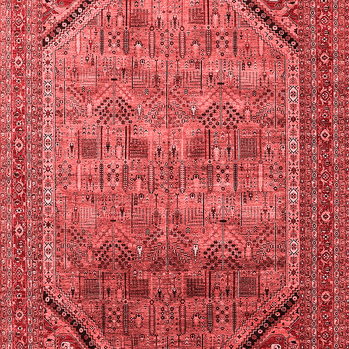 Oriental Red Industrial Area Rugs