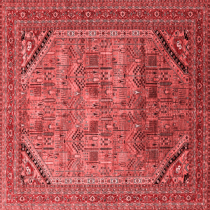 Oriental Red Industrial Rug, urb1802red