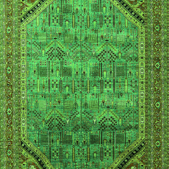Oriental Green Industrial Rug, urb1802grn