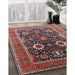Machine Washable Industrial Modern Rosy Pink Rug in a Family Room, wshurb1803