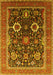 Oriental Yellow Industrial Rug, urb1803yw