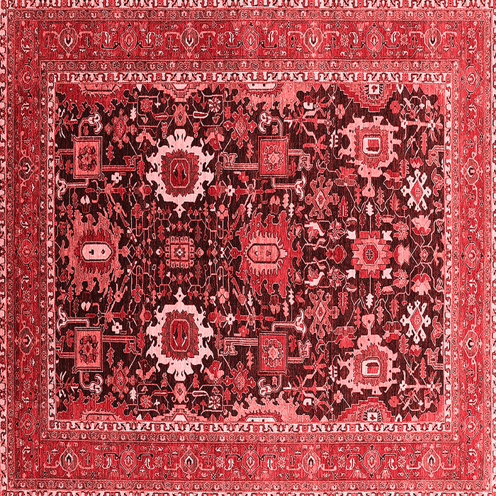 Oriental Red Industrial Rug, urb1803red