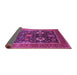 Sideview of Oriental Pink Industrial Rug, urb1803pnk