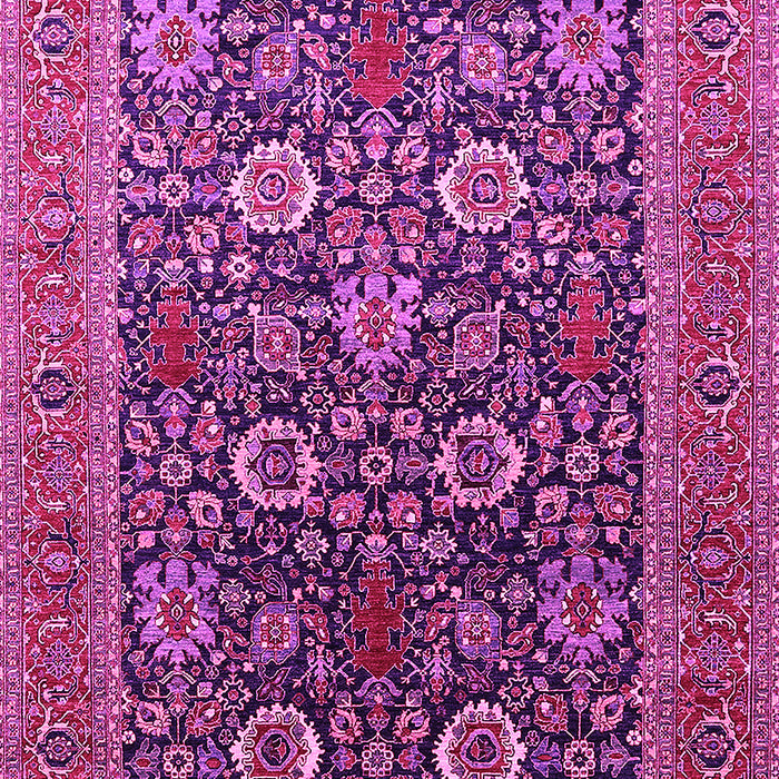 Oriental Pink Industrial Rug, urb1804pnk