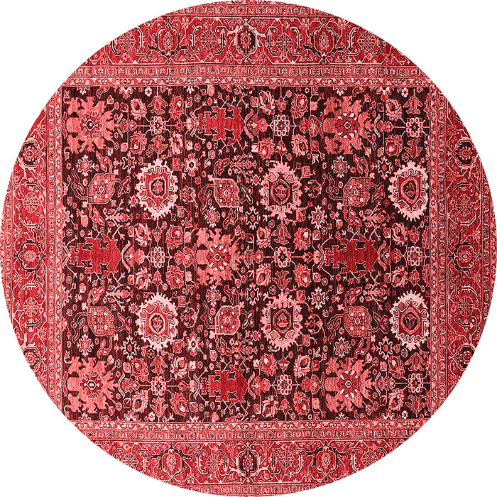 Oriental Red Industrial Rug, urb1804red