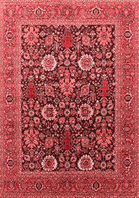 Oriental Red Industrial Rug, urb1804red