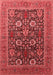 Oriental Red Industrial Area Rugs