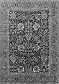 Oriental Gray Industrial Rug, urb1804gry