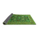 Sideview of Oriental Green Industrial Rug, urb1804grn