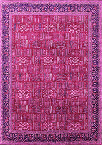 Oriental Pink Industrial Rug, urb1805pnk