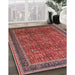 Machine Washable Industrial Modern Light Copper Gold Rug in a Family Room, wshurb1805