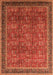 Oriental Orange Industrial Rug, urb1805org