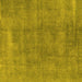 Square Oriental Yellow Industrial Rug, urb1806yw