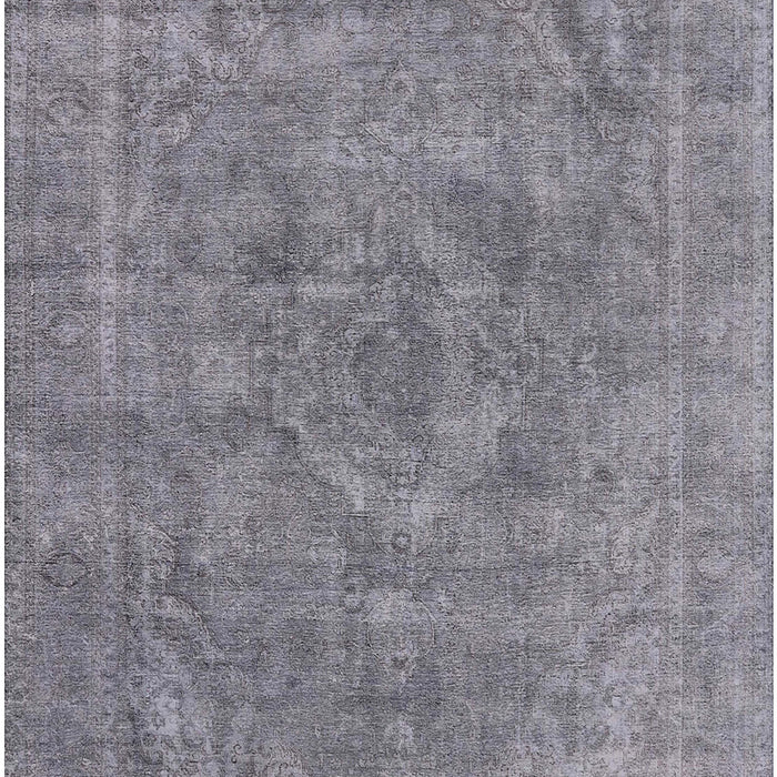 Machine Washable Industrial Modern Mist Blue Rug, wshurb1807