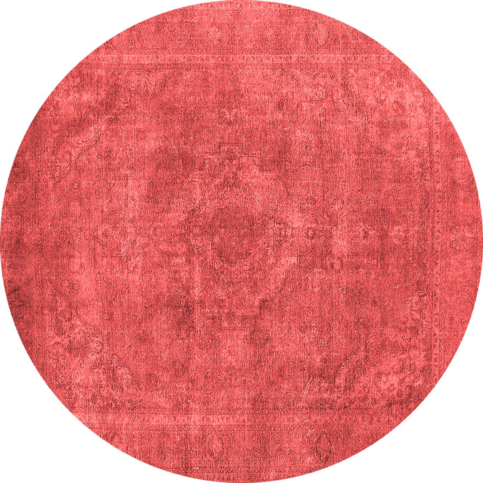 Machine Washable Oriental Red Industrial Rug, wshurb1807red