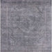 Square Mid-Century Modern Mist Blue Oriental Rug, urb1807