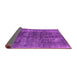 Sideview of Oriental Pink Industrial Rug, urb1808pnk