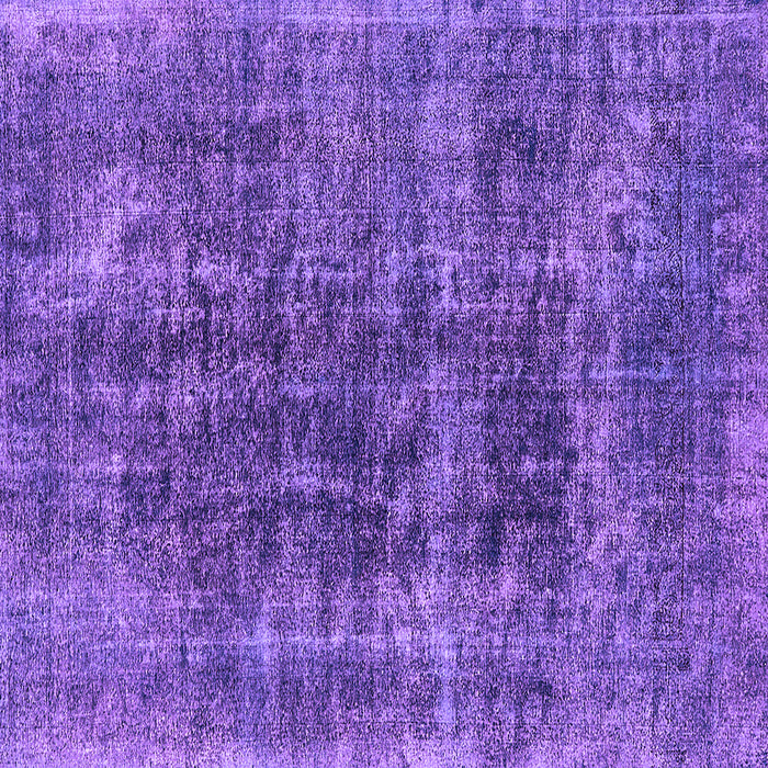 Square Oriental Purple Industrial Rug, urb1808pur