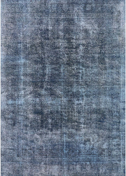 Machine Washable Industrial Modern Light Purple Blue Rug, wshurb1808