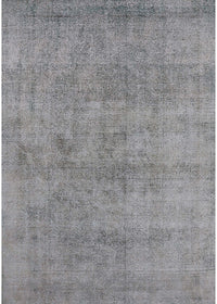 Machine Washable Industrial Modern Dark Gray Rug, wshurb1809