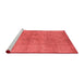 Industrial Red Washable Rugs